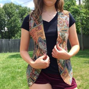 The All American Postcard Vest!!